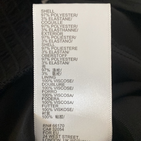 Urban Outfitters Satin Black Crop-top |Size Medium - Picture 5 of 7